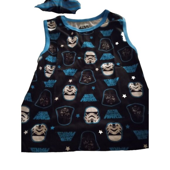 STAR WARS BOYS SIZE 8 frame resistant   3-PC PAJAMA SET - Picture 3 of 13